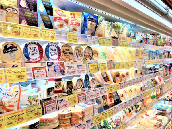 productos gourmet europeos en tiendas japonesas